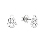 EVOLUTION GROUP 11457.1 zircon ag earrings (AG 925/1000; 0,5 g) - Earrings