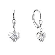 EVOLUTION GROUP 11459.1 zircon ag earrings (AG 925/1000; 1,5 g) - Earrings