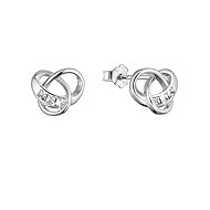 EVOLUTION GROUP 11524.1 crystal zircon ag earrings (AG 925/1000; 1 g) - Earrings