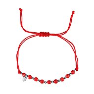 EVOLUTION GROUP 13059.3 coral (red) bracelet AG (AG 925/1000; 1 g) - Bracelet