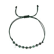 EVOLUTION GROUP 13059.3 malachite (green) bracelet AG (AG 925/1000; 1 g) - Bracelet