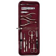 KELLERMANN manicure set lacquered 5192 P N MAT burgundy red - Manicure Set