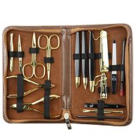 KELLERMANN manicure and pedicure set 9205 P G brown - Manicure Set