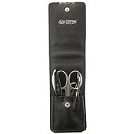 ERBE SOLINGEN travel leather manicure set "Siena" 9233 black - Manicure Set