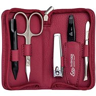 ERBE SOLINGEN Women's leather manicure Siena 9016 red - Manicure Set