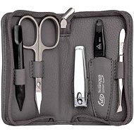 ERBE SOLINGEN Women's leather manicure Siena 9077 grey - Manicure Set