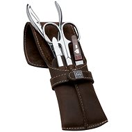 ERBE SOLINGEN Men's leather manicure "Mountain Bear " 9719 brown - Manicure Set
