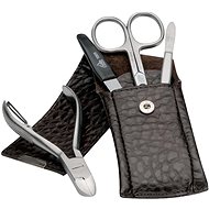 ERBE SOLINGEN Men's leather travel manicure 9849 brown - Manicure Set