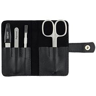GLOBOS Leather manicure set with two scissors 1362 - Manicure Set