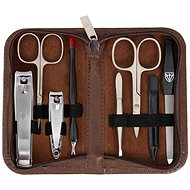 KELLERMANN manicure set brown 6321 P N-MATT - Manicure Set