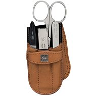 ERBE SOLINGEN Men's leather manicure 9175" Cognac " - Manicure Set