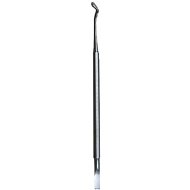 GLOBOS Pedicure double-sided stainless steel extractor 992201 shovel - hockey stick - Pedicure