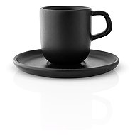 Eva Solo Espresso Cup and Saucer Nordic Kitchen 70ml, Black - Cup
