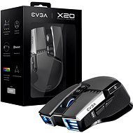 EVGA X20 Wireless Grey - US - Gamer egér