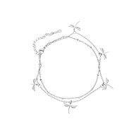 Ewena Ankle chain dragonfly duo chain - Chain Necklace