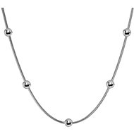 Ewena Snake with balls GHZ384, silver - Chain Necklace