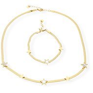 Ewena Dámský náhrdelník s náramkem z chirurgické oceli KM6425 - Jewellery Gift Set