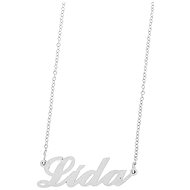 Ewena Steel chain with Lida's name silver - Chain Necklace