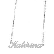 Ewena Steel chain with Catherine's name silver - Chain Necklace