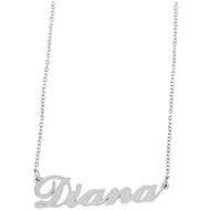 Ewena Steel chain with the name Diana silver - Chain Necklace