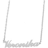 Ewena Steel necklace with the name Veronika silver - Chain Necklace