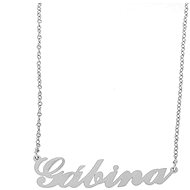 Ewena Steel chain with the name of Gabina silver - Chain Necklace
