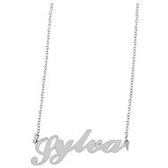 Ewena Steel chain with Sylva name silver - Chain Necklace