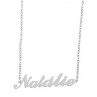 Ewena Steel chain with the name Natalie silver - Chain Necklace