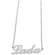 Ewena Steel chain with the name Lada silver - Chain Necklace