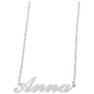 Ewena Steel necklace with the name Anna silver - Chain Necklace