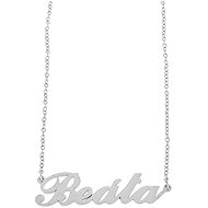 Ewena Steel chain with the name Beata silver - Chain Necklace