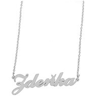 Ewena Steel chain with Zdeněk's name silver - Chain Necklace