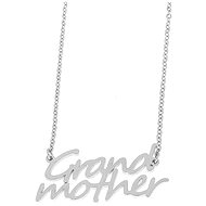 Ewena Steel chain with Grand Mother name silver - Chain Necklace