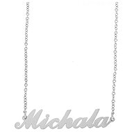 Ewena Steel chain with Michael's name silver MK65 - Chain Necklace