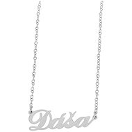 Ewena Steel chain with name Dasha silver - Chain Necklace