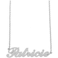 Ewena Steel chain with the name Patricia silver - Chain Necklace