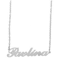 Ewena Steel chain with the name Pavlina silver - Chain Necklace