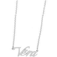 Ewena Steel necklace with the name Vera silver - Chain Necklace