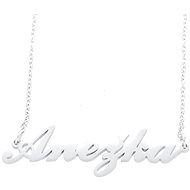 Ewena Steel chain with the name Agnes silver - Chain Necklace