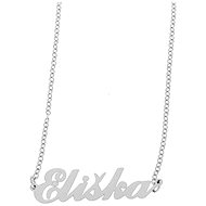 Ewena Steel chain with the name Eliska silver - Chain Necklace