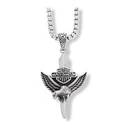 Ewena Pendant Harley Davidson in surgical steel, JSL728 - Charm