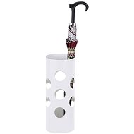 EXCELLIANCE Metal umbrella stand white with circles 47,5 cm - Stand