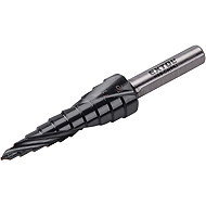 EXTOL INDUSTRIAL Step drill bit with chip breaker, 3-12mm/in 1mm steps, HSS-Co 8701190 - Drill Bit