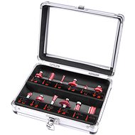 EXTOL PREMIUM wood shaped cutters, with SK slices, set of 12, 44037 - Set of Cutters