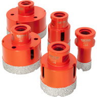 EXTOL PREMIUM Drill bit, set of 5, thread M14 - Crown Drill Bit