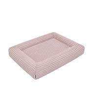 EXPLORER DOG Cloud S Orthopaedic Bed 80 × 60 Dusty Pink - Pet Bed