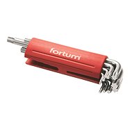 FORTUM 9-Piece TORX Hex Key S, 10-50mm - Sada torx klíčů