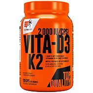 Extrifit Vita-D3K2 2000 IU/CPS 120 capsules - Vitamin D3