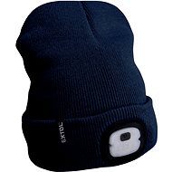 EXTOL LIGHT Cap with headlamp 4×25 lm, dark blue UNI - Winter Hat