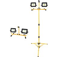 EXTOL LIGHT LED spotlight, 2 × 2700 lm, with stand 180 cm - LED Reflector